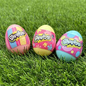 Set of 3 Shopkins Surprise Egg Blind box/bag Season 4